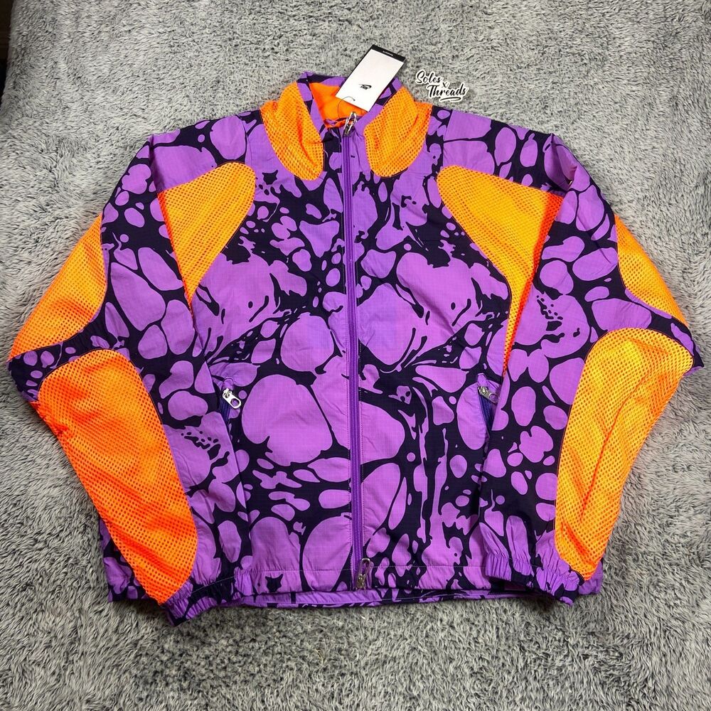 Nike Project FROG Gooey Track Jacket Size Small Men Violet Orange IF4238-522